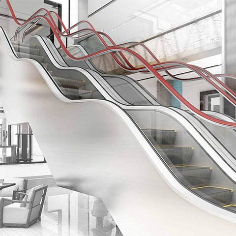 Waving Escalator